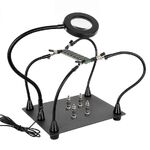 Tabletop multifunctional magnifying glass with backlight W608-XX, magnification: 5X