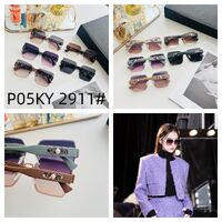 Polarized metal + TR90 sunglasses P05KY 2911