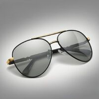 Очки металлические фотохромные с защитой от синего света 2813-GT