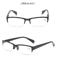 Plastic semi-rim glasses for reading A05Z-3-853, blue light protection, UV400, from +1.00 to +4.00 
