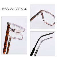 TR90 plastic frame or glasses with blue light protection, with spring hinges FA87134