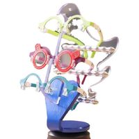 Children's trial titanium frame for selecting glasses , with a distance of 53 to 71 mm