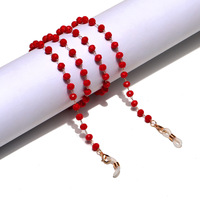 Glasses chain with hollow big hearts GL1196