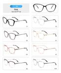 Оправа пластиковая из TR90 женская с флексом T916-DA