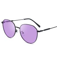 Очки металлические фотохромные с защитой от синего света 9636-GT