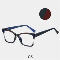 TR90 plastic frame or glasses with blue light protection, with spring hinges FA87246