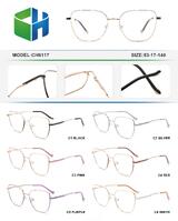 Оправа металлическая с флексом CH6117-DA