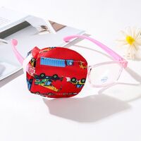 Окклюдер трёхмерный на очки, детская глазная мультипликационная маска при амблиопии, косоглазии, после операции
