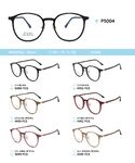 Plastic Ultem eyeglasses frame P5004