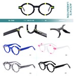Plastic frames for glasses, acetate lamination with spring hinges Big City BL-2848