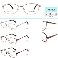 Metal eyeglass frame, material steel Allmilmo AL7105