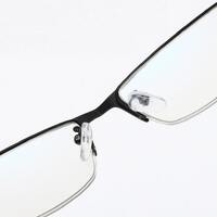 Metal eyeglasses F1690, diopters from 0.00 to -6.00, not centered