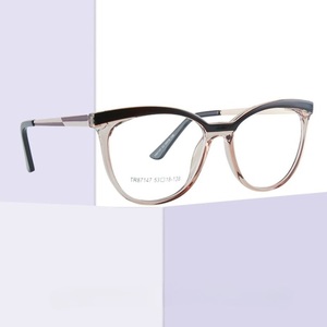 TR90 plastic frame or glasses with blue light protection, with spring hinges FA87147
