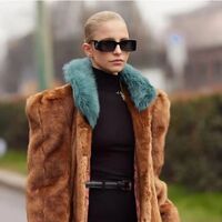 Пластиковые солнцезащитные очки с квадратными линзами Elit 86647-EL