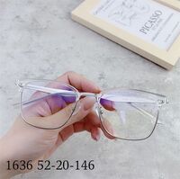 Оправа гибридная, металл + TR90, линзы с Blue Block покрытием SANTA 1636