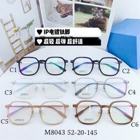 Hybrid frame, titanium alloy + TR90 SANTA M8043