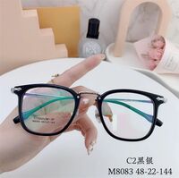 Hybrid frame, metal + TR90, with Blue Block coating SANTA M8083