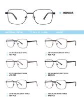 Metal frame with temples made of TR-90 material MR1003