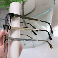 Оправа полуободковая комбинированная (металл + TR90) с линзами Blue Ray Cut MAMO S119111