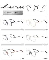 Оправа металлическая с мягким носоупором и флексом YY9106-DA