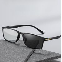 Очки фотохромные пластиковые TR90 для чтения с защитой от синего света, диоптрии от 0.00 до +4.00, KY3021变色老花