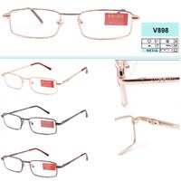 Metal eyeglasses with the tube Vizzini V898-B Diopter: +0.75 to +4,00 (step 0,25)