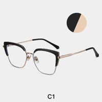 TR90 plastic frame or glasses with blue light protection, with spring hinges FA87318