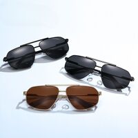 Polarized metal sunglasses with UV400 protection 2976-GT