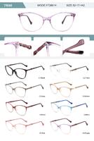 Plastic TR90 frame for women with spring hinges YT26014-DA