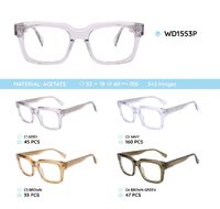 Plastic acetate eyeglasses frame WD1553P