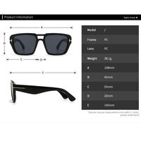 Plastic sunglasses retro style Elit LH185-EL