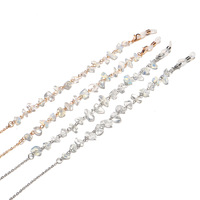 Fashion glasses chain natural stone transparent color GL1209