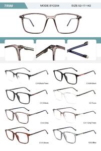 Plastic TR90 frame for men with spring hinges SY2204-DA