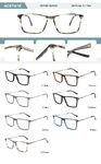 Plastic acetate frame for men with spring hinges B2202-DA