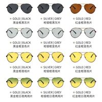 Photochromic glasses with blue light and UV protection 2874-GT