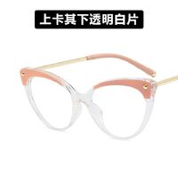 Очки пластиковые TR90 женские с защитой от синего света 93308-PN