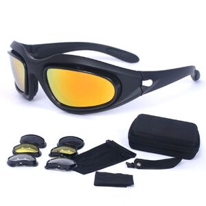 Очки защитные противоударные тактические +3 насадки C-C5