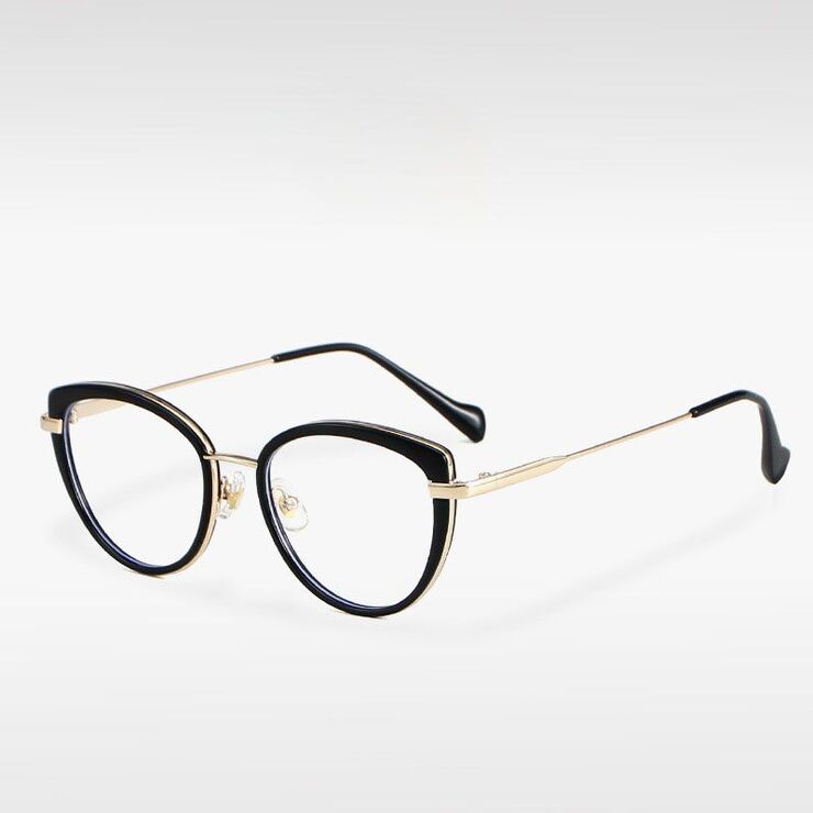 Combined frame (metal + TR90) with Blue Ray Cut protection lenses MAMO S11881