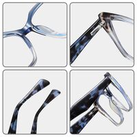 TR90 plastic frame or glasses with blue light protection, with spring hinges FA87220