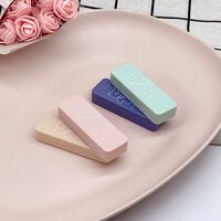 Пинцет пластиковый с палочкой в индивидуальной упаковке в цветной коробочке, длина пинцета 4,5 см C007-1镊子+棒