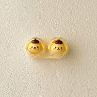 Mini soft contact lens kit retractable W-CT26兔花黄白狗