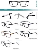 Plastic frames for glasses, acetate material Big City G18117
