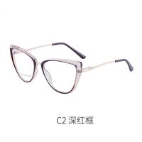 TR90 plastic frame or glasses with blue light protection, with spring hinges FA87075
