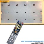 Экранный проектор (панель) знаков, 23 дюймов, есть русская таблица G23AF LCD