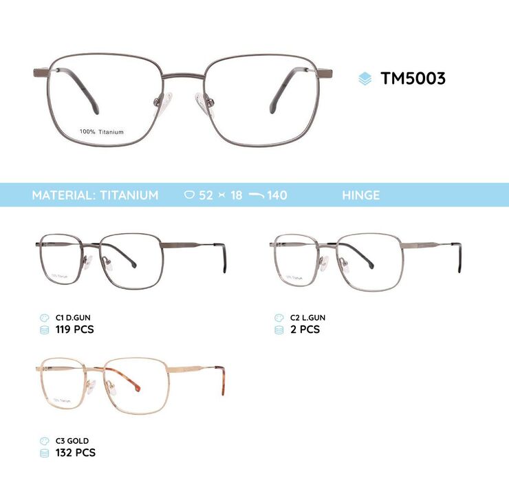 Titanium frames TM5003