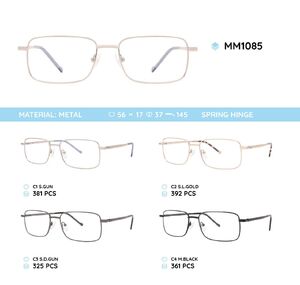 Metal men's frame for glasses MM1085
