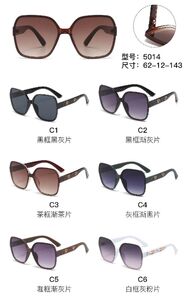 Солнцезащитные пластиковые очки из поликарбоната с металлическим шарниром 5014W