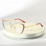 Metal glasses with blue light and UV protection 9738-3-GT
