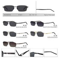 Nylor polarized metal sunglasses with nylon lenses for men Romonis R1031-R