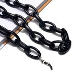 Acrylic non-slip chain, thick 7 colors, for glasses and masks GB118-1